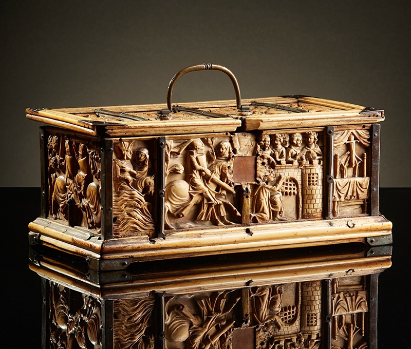 A Rare & Important French Gothic Casket